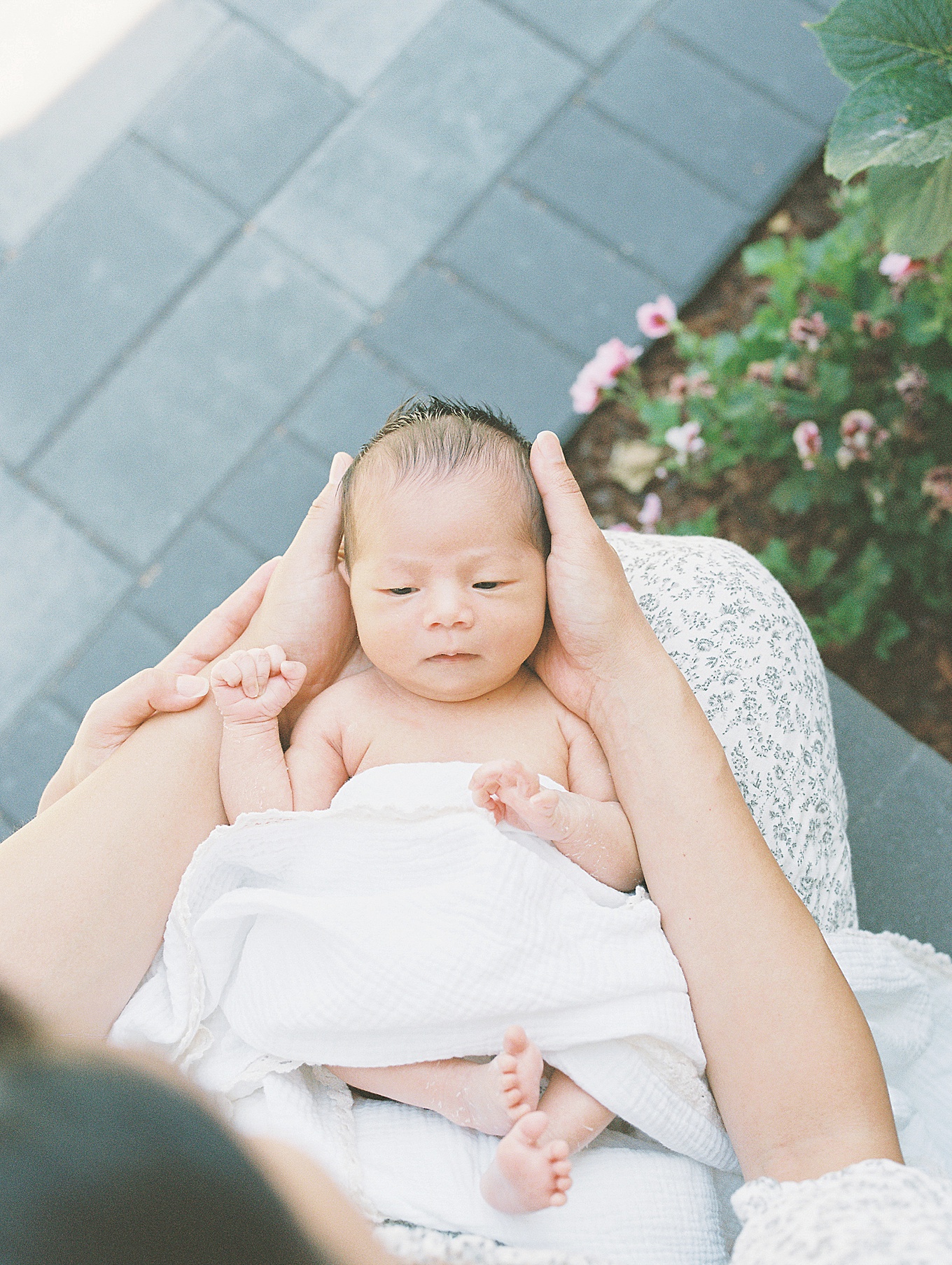 At-Home Summer Newborn Session