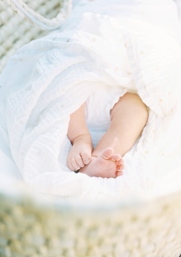 Bay Area Garden Newborn Session