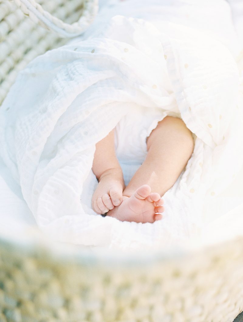 Bay Area Garden Newborn Session