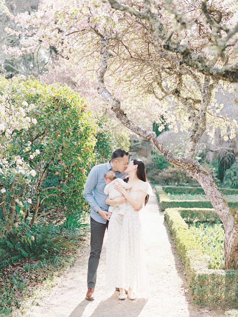 Filoli Gardens spring photoshoot