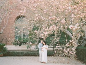 A Winter Garden Maternity Photoshoot | Woodside, CA
