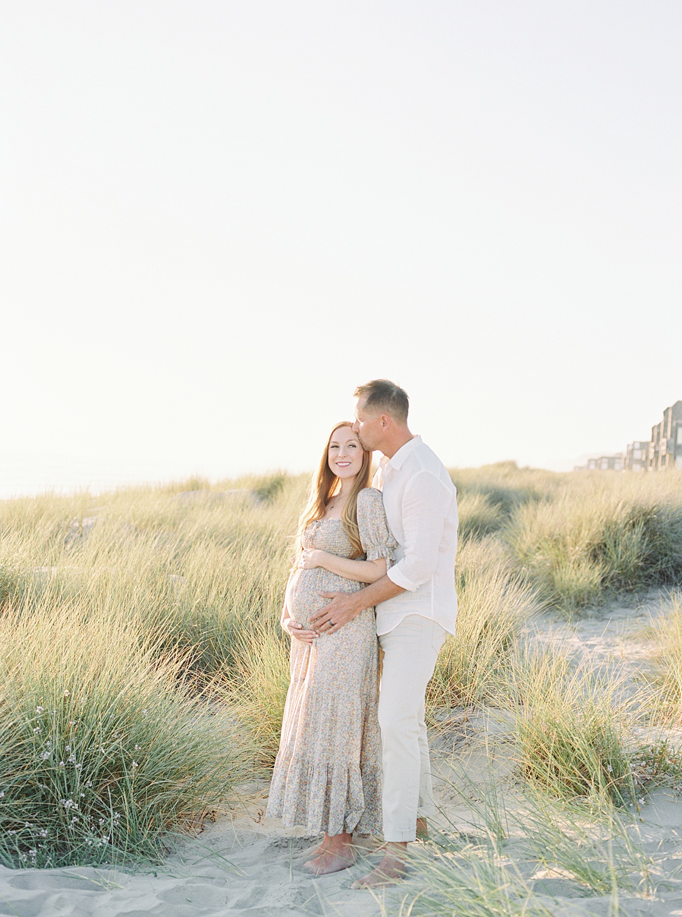 Bay Area Beach Maternity Photoshoot