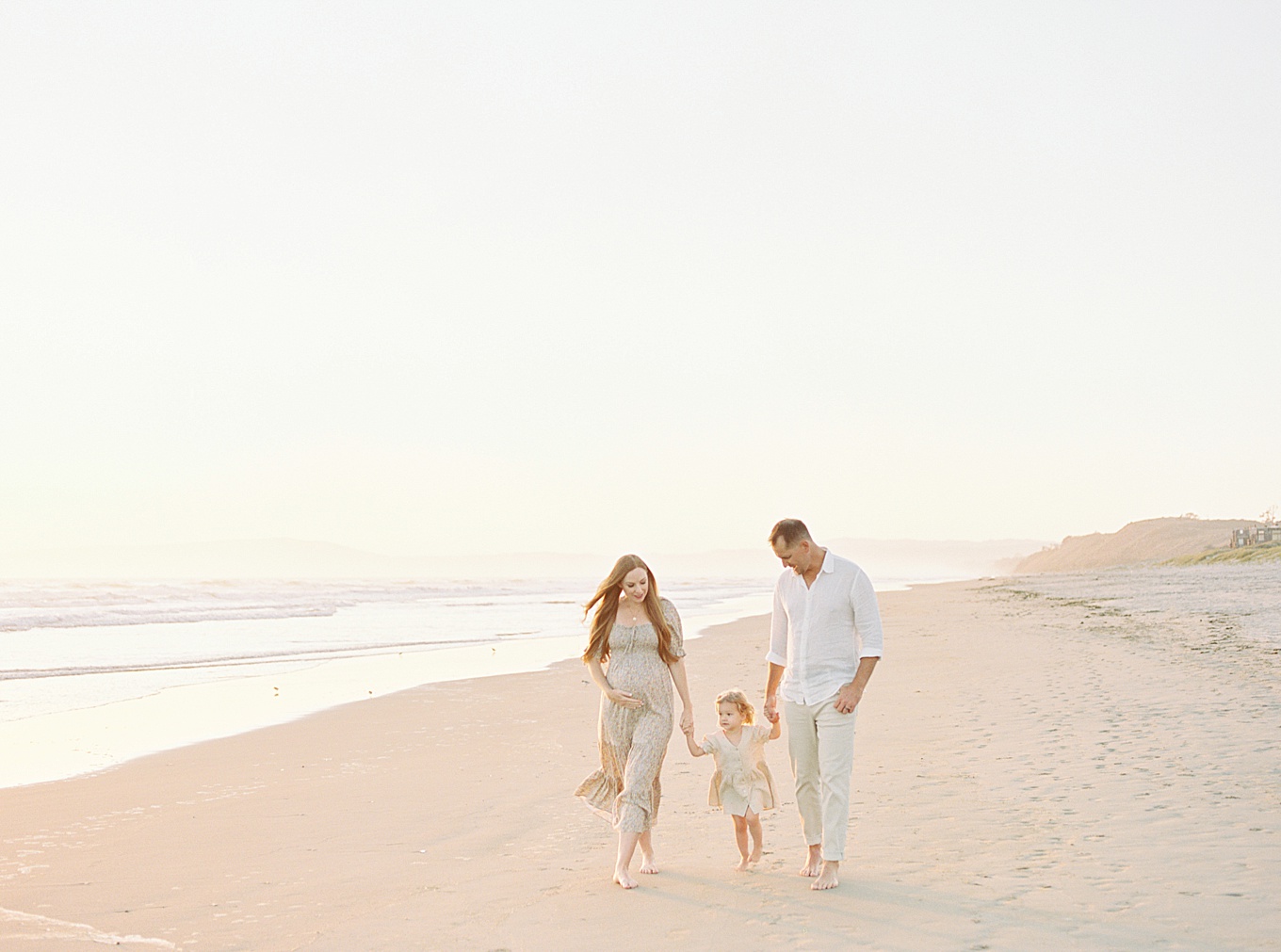 Bay Area Beach Maternity Photoshoot