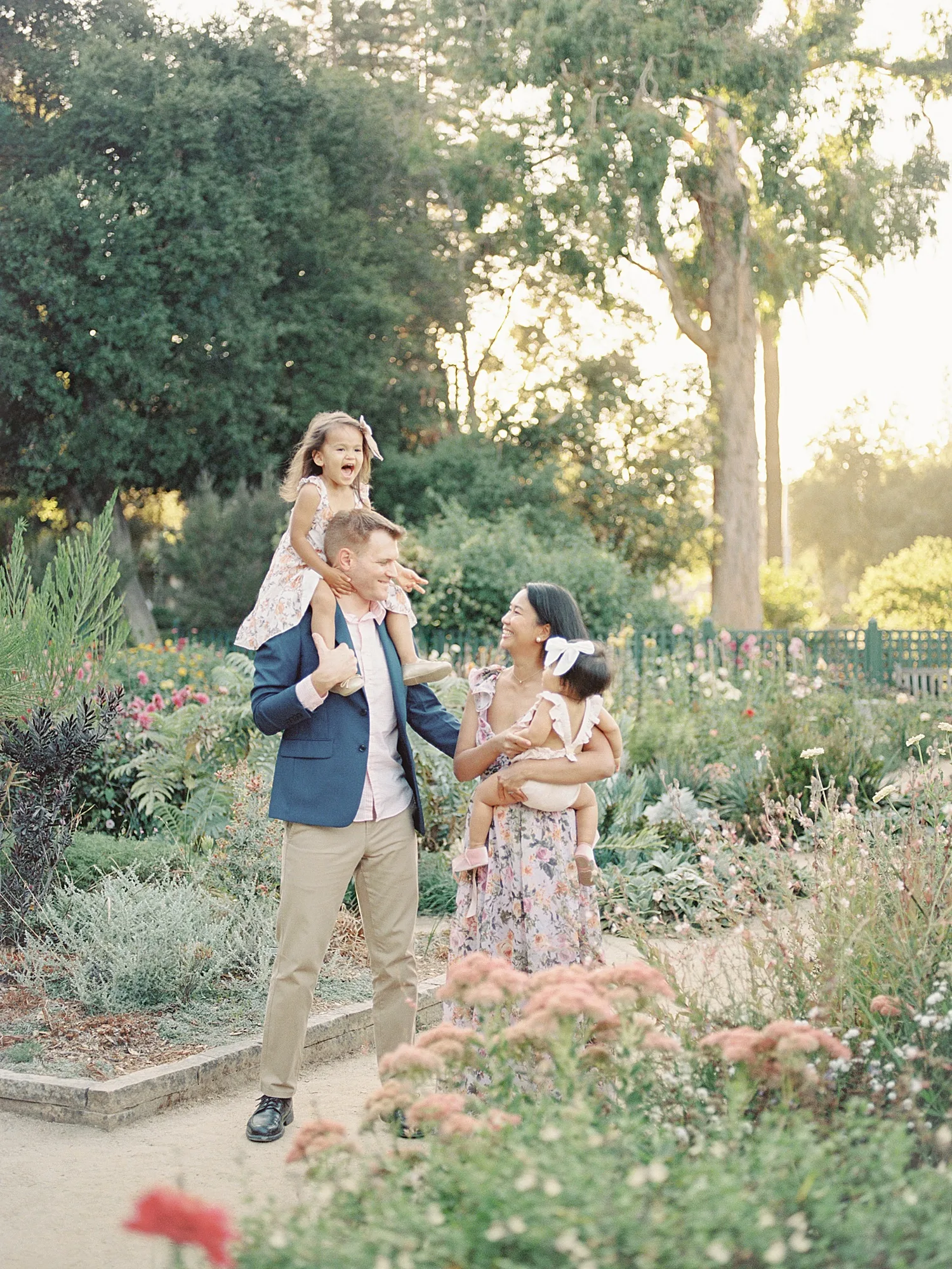 Family portrait on film by Julia Shelepova - Palo Alto family photographer
