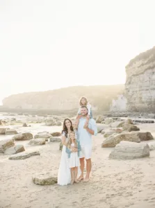 Bay Area beach family session
