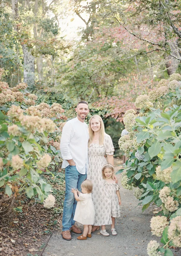 Bay Area fall family session