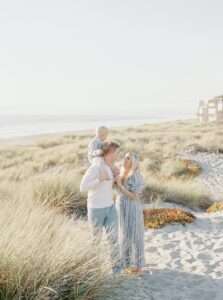 Bay Area beach family portraits