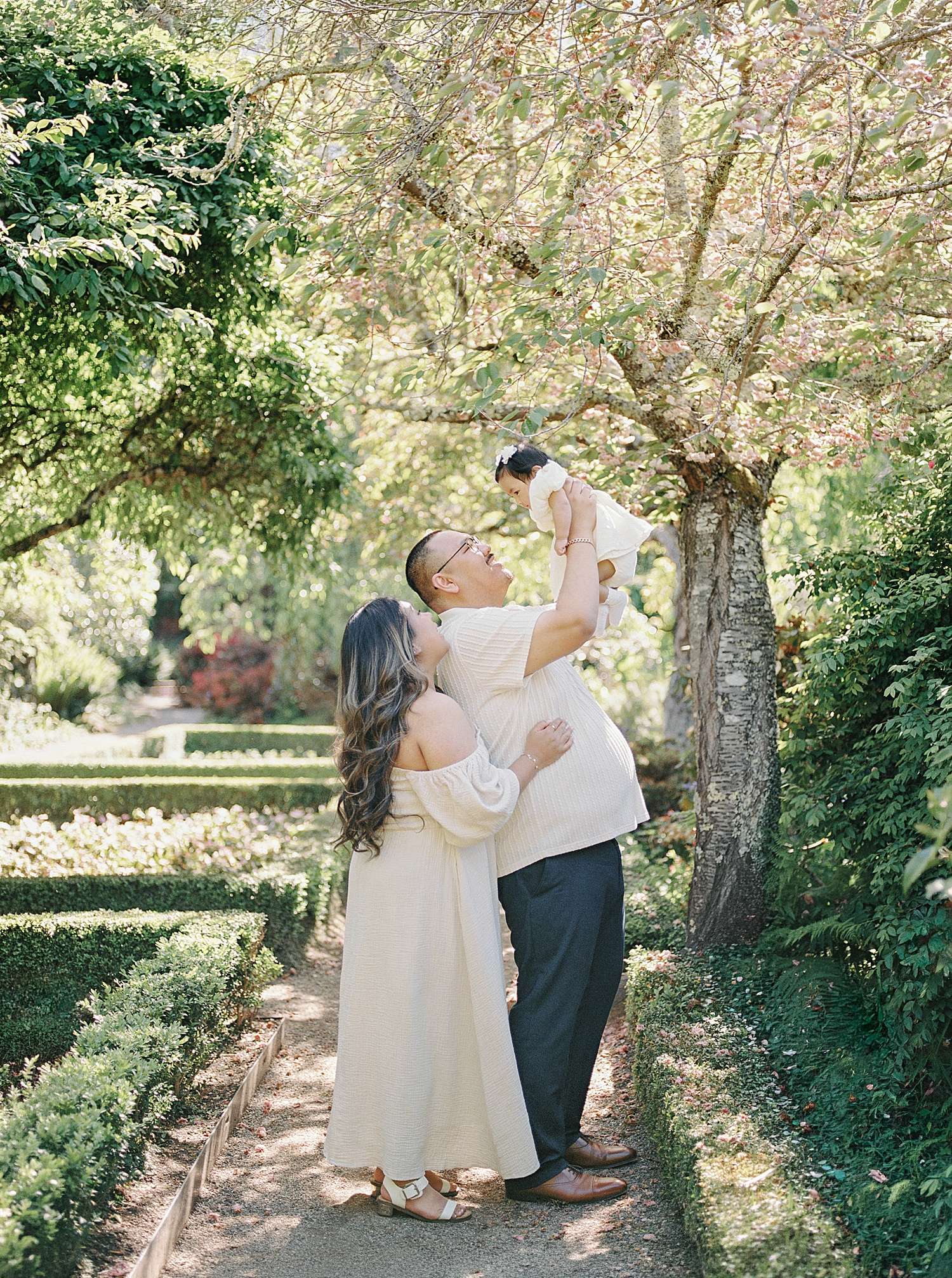 Filoli spring family photoshoot