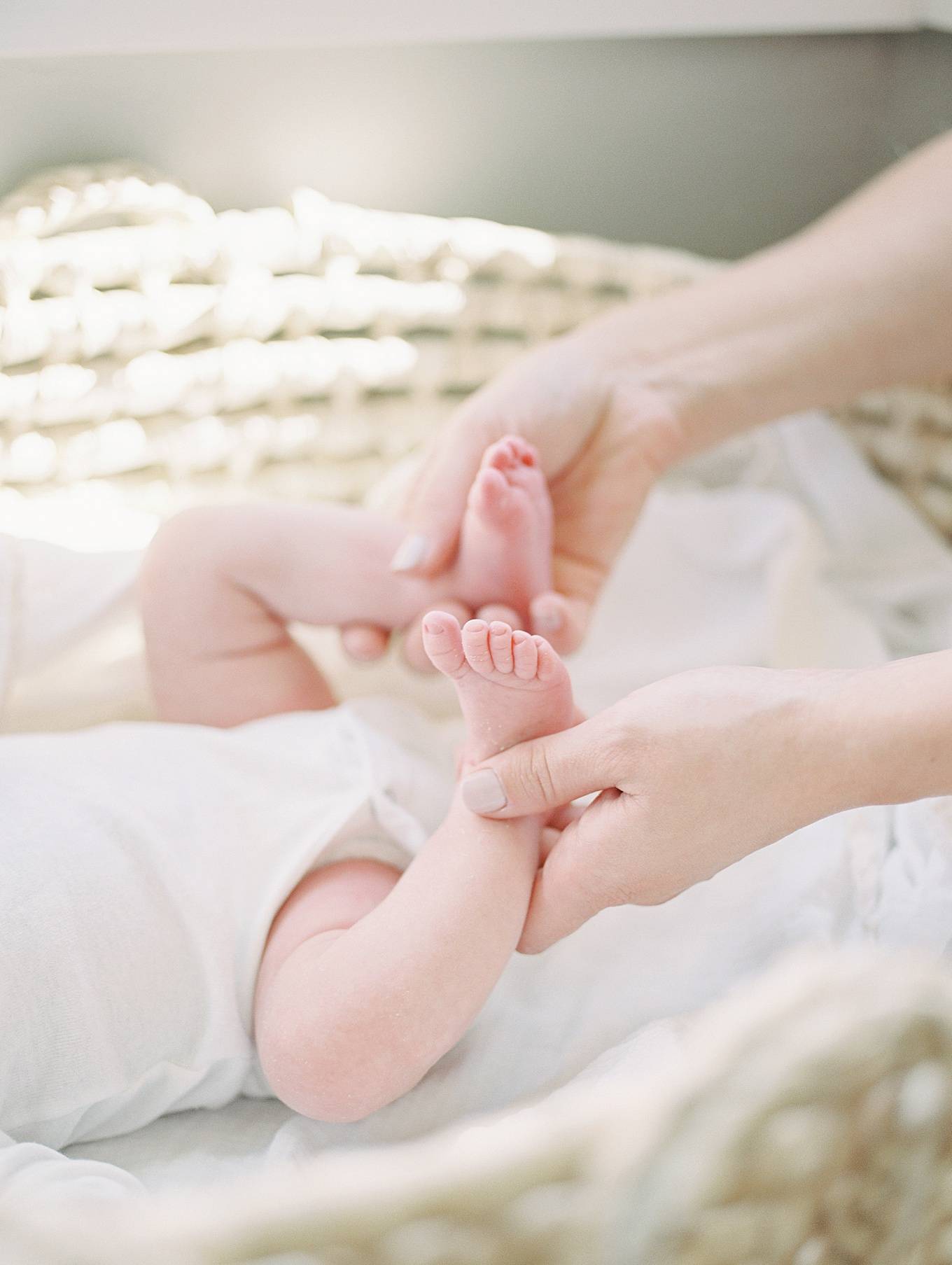 A Bay Area Timeless Newborn Photoshoot